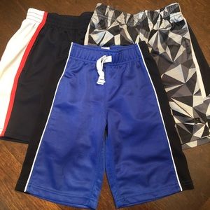 3 Pairs of Boys Athletic Shorts
